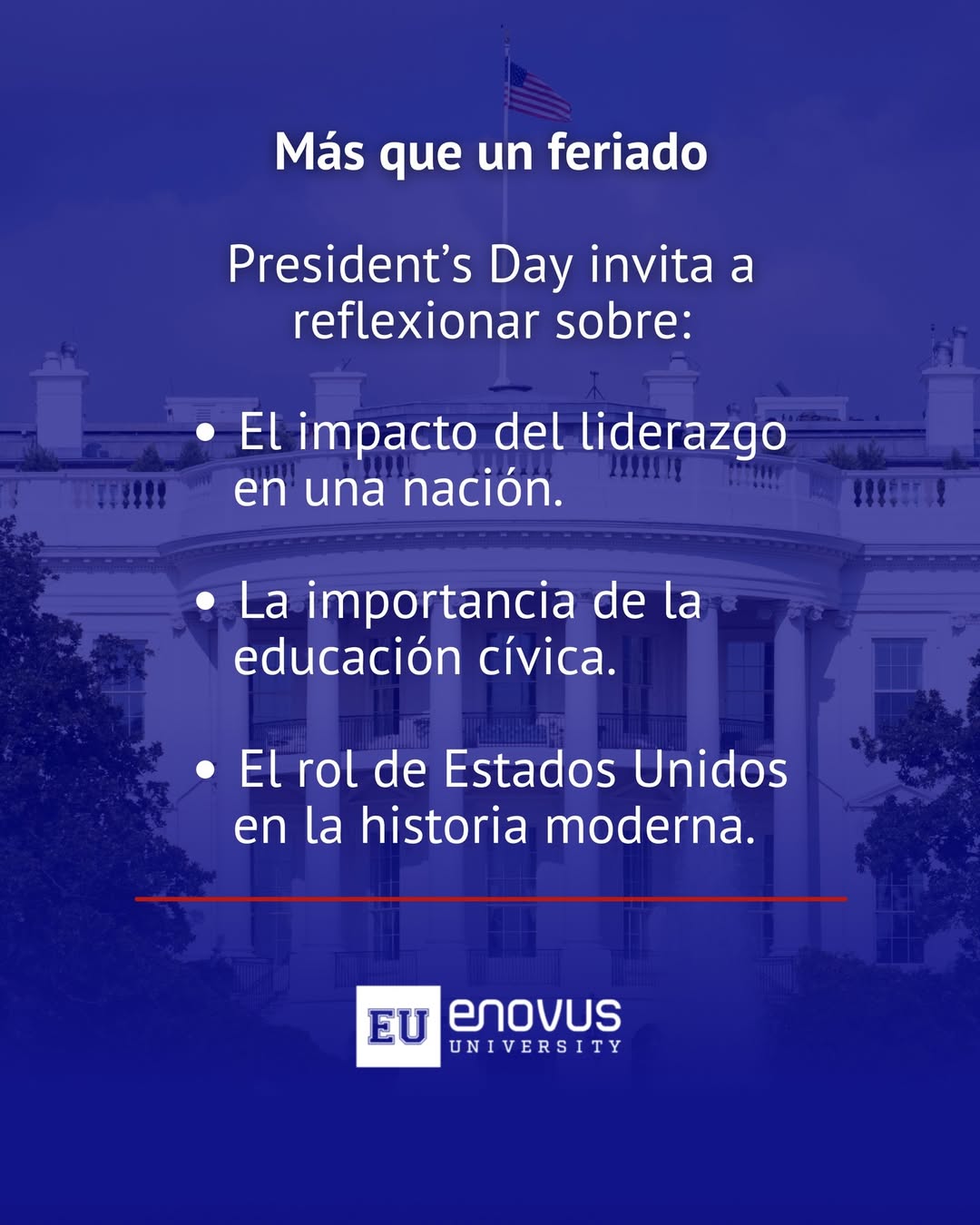 Casa Blanca - El President's Day es más que un feriado